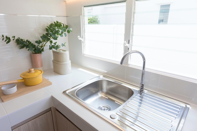 stainless steel sink