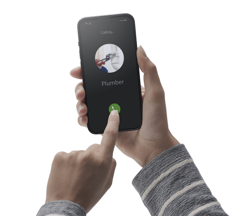 call a plumber if the plunger does not work