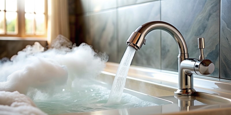 hot water thermostatic valve