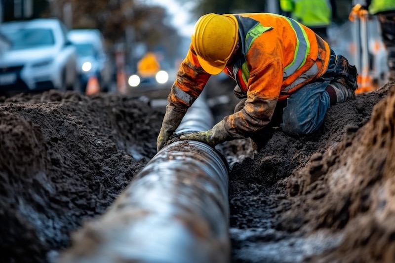 trench technology vs trenchless plumbing terms