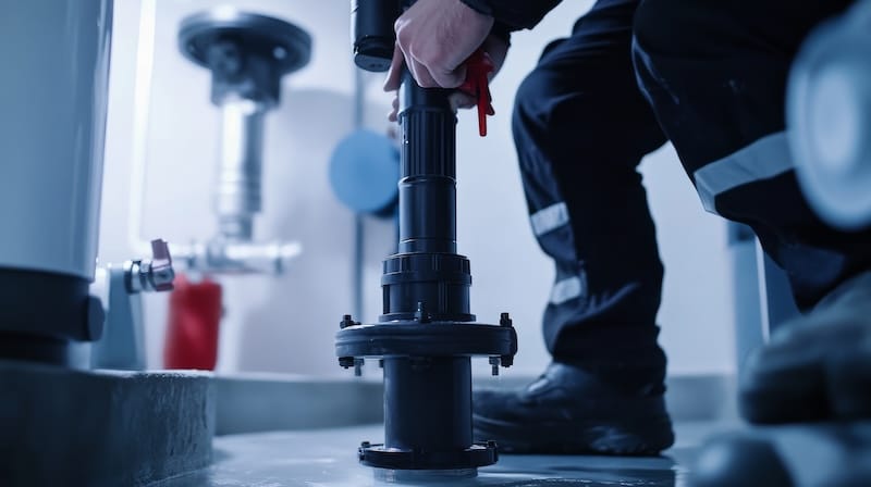 installation of sump pump