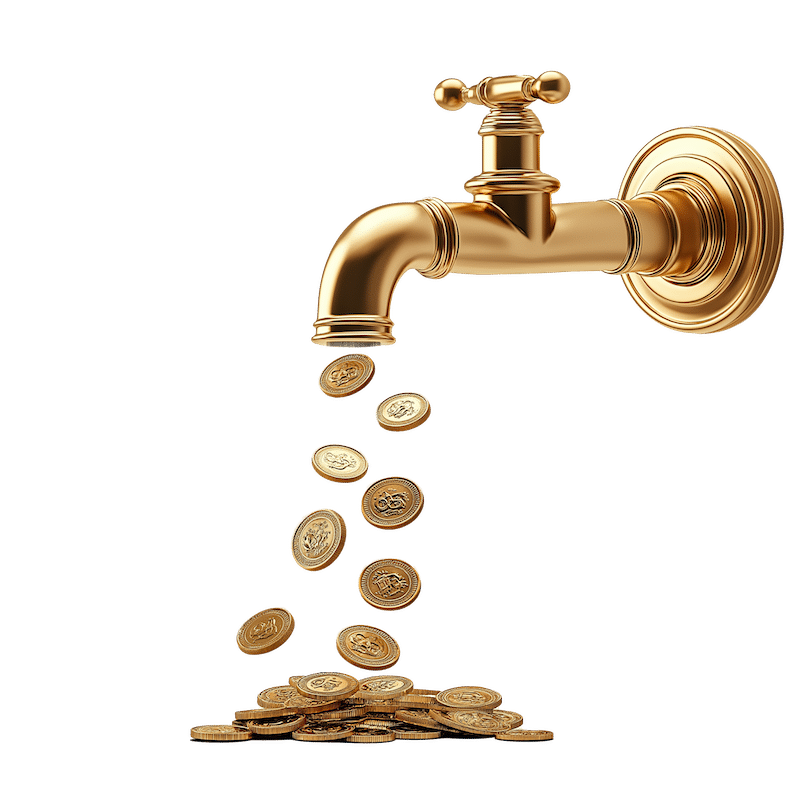 wasting money on pipes