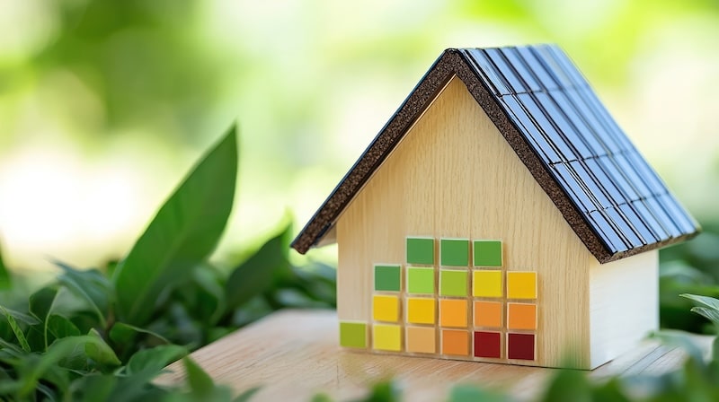 3D graphic depicts a leaking faucet positioned above a growing stack of coins and a series of colored bars that rise from the bottom of the image to the top, illustrating a pattern of increasing value or progress. The faucet and coins are metallic, while the bars are colorful. The image represents a concept of potential loss of financial resources or an increasing trend of profit.