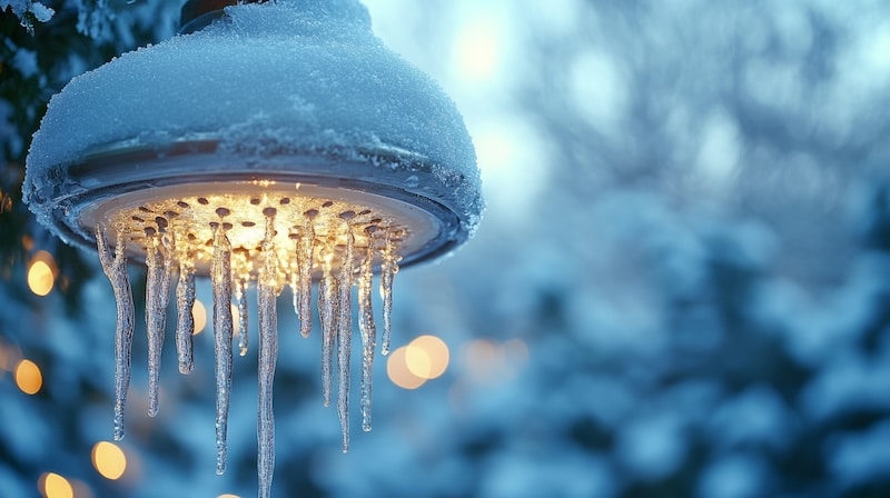 mixing valve winter shower