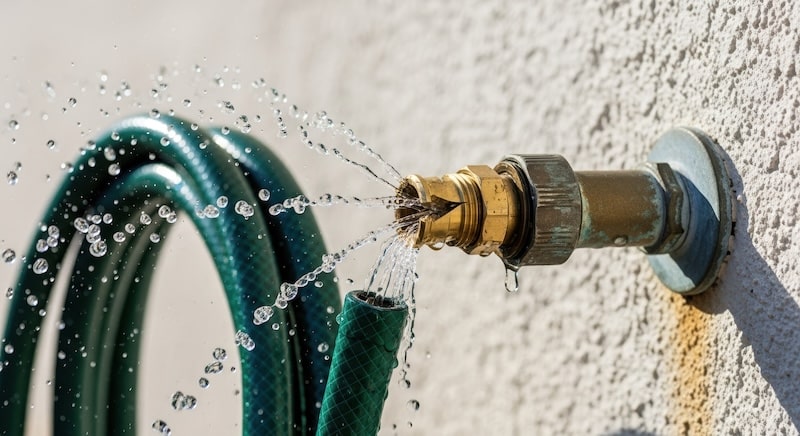 outdoor hose bib